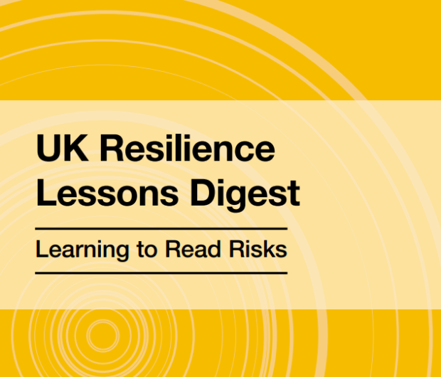 UK Resilience Lessons Digest Issue 3 COVER