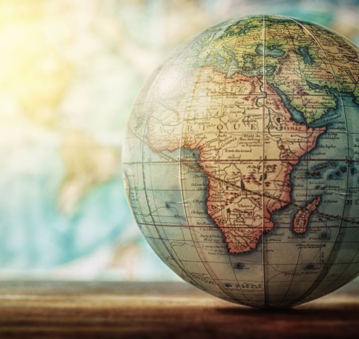 Globe on Table
