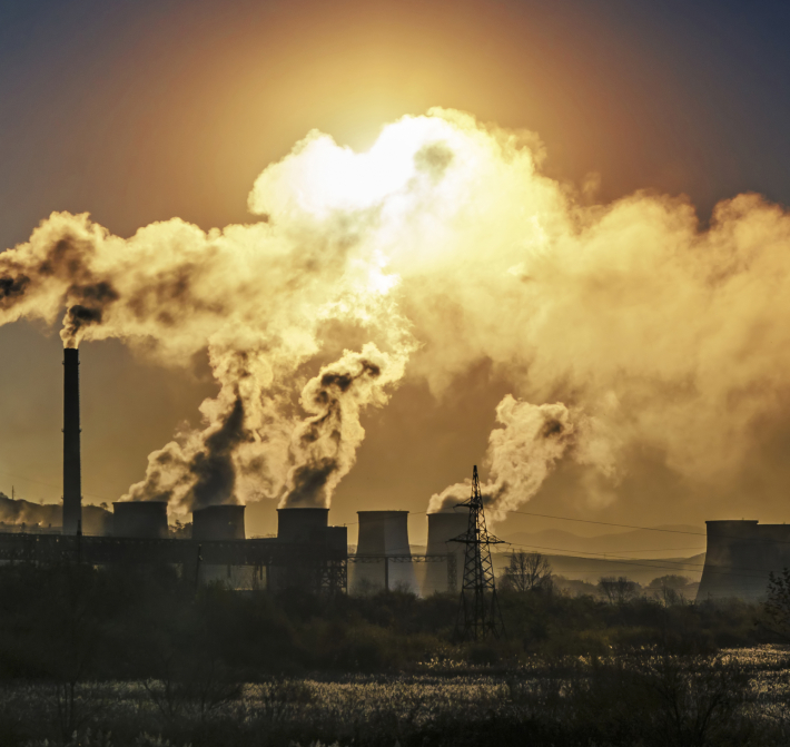 Factory pollution